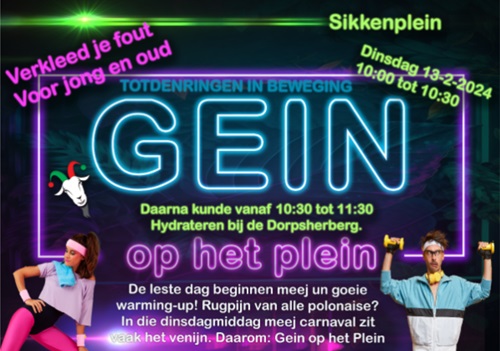 Carnaval Gein op 't plein